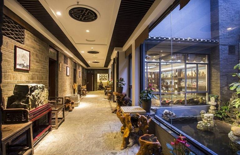 Hotel interior, Aroma Tea House