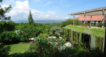 Gardens and terrace, Bangsring Breeze
