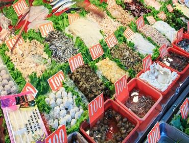 Seafood stall, Cijin Island