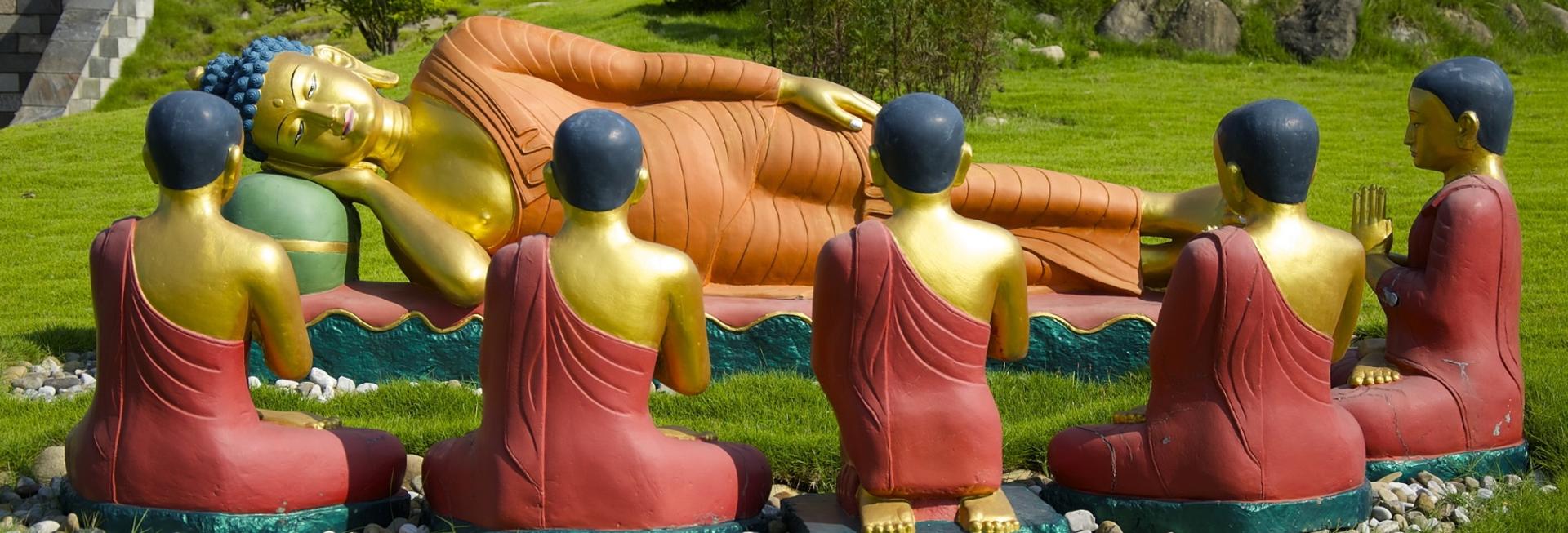 Reclining Buddha, Lumbini