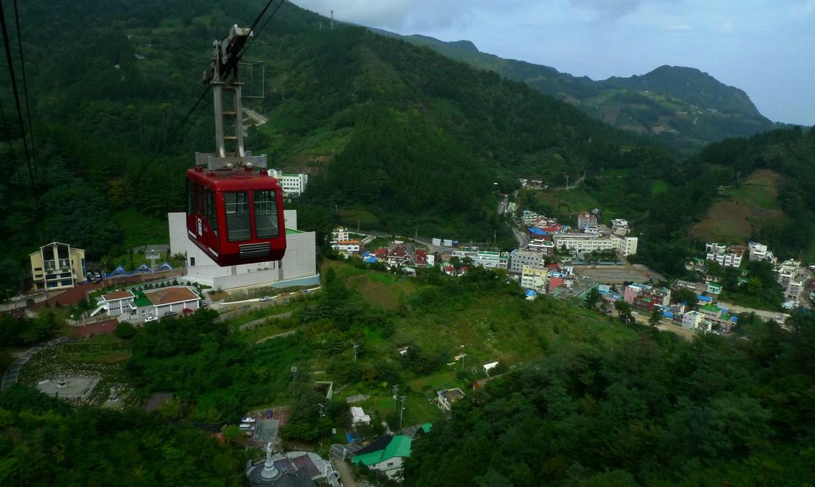 Cable car, Ulleungdo