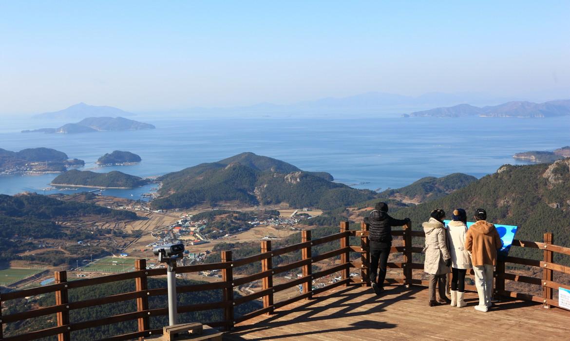 Mireuksan cablecar, Tongyeong 