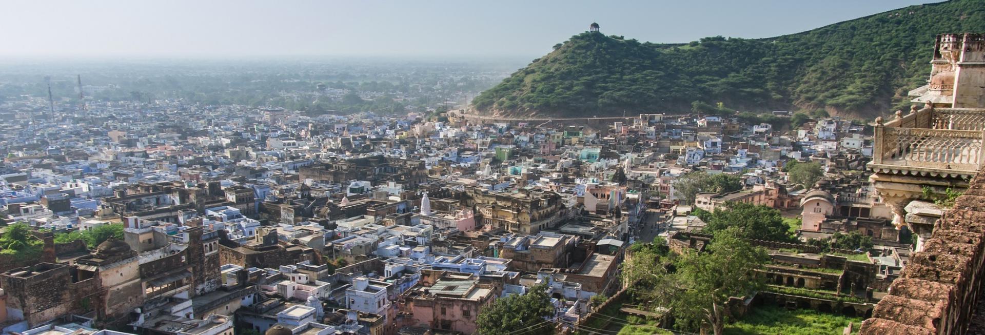 View of the city, Bundi