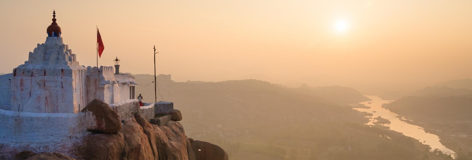 View from Monkey Temple, Hampi