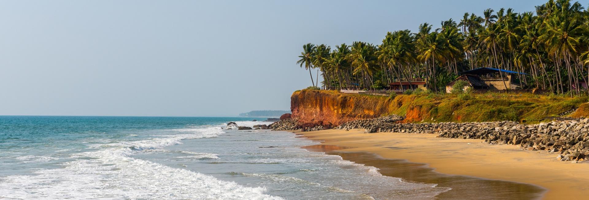 Quiet beach, Kasaragod, Kerala