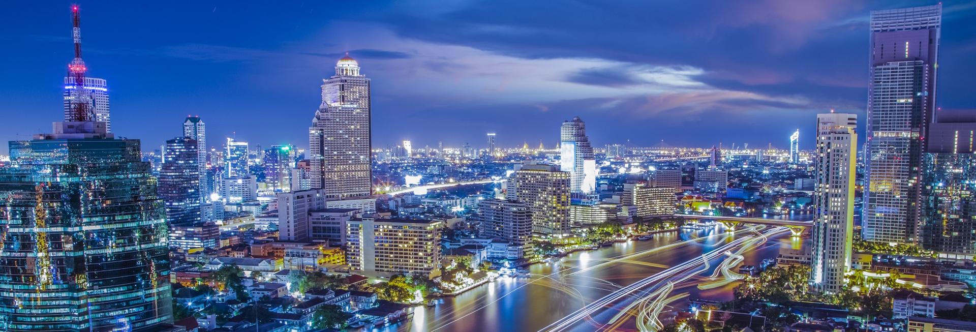 Bangkok at night, Bangkok