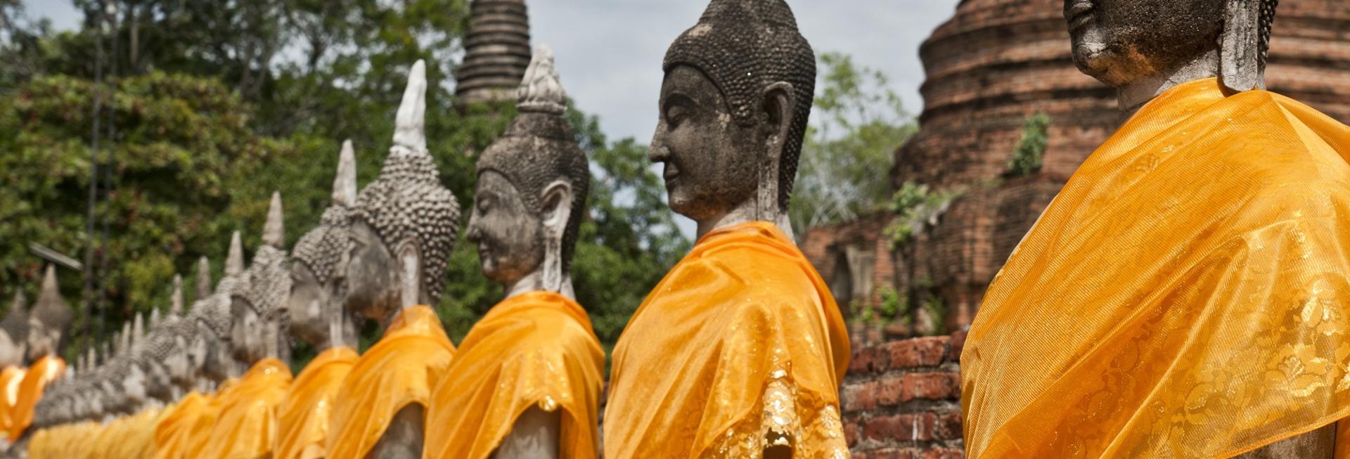 Buddha statues, Ayutthaya