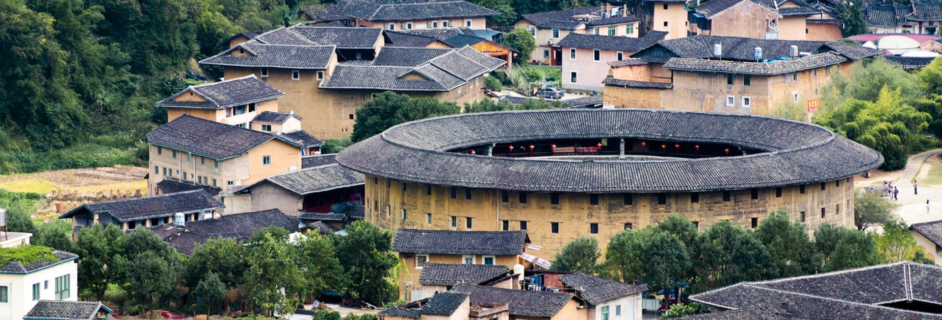 Hakka tulou, Yongding, China