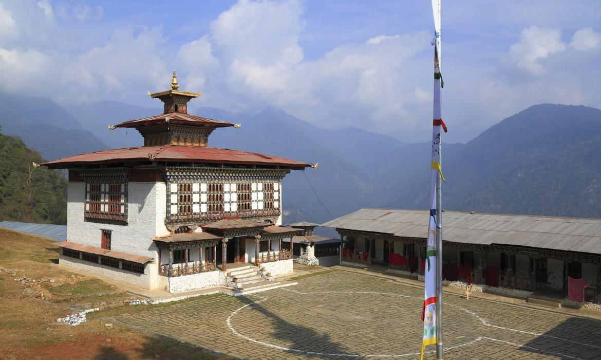 Old monastery near Mongar
