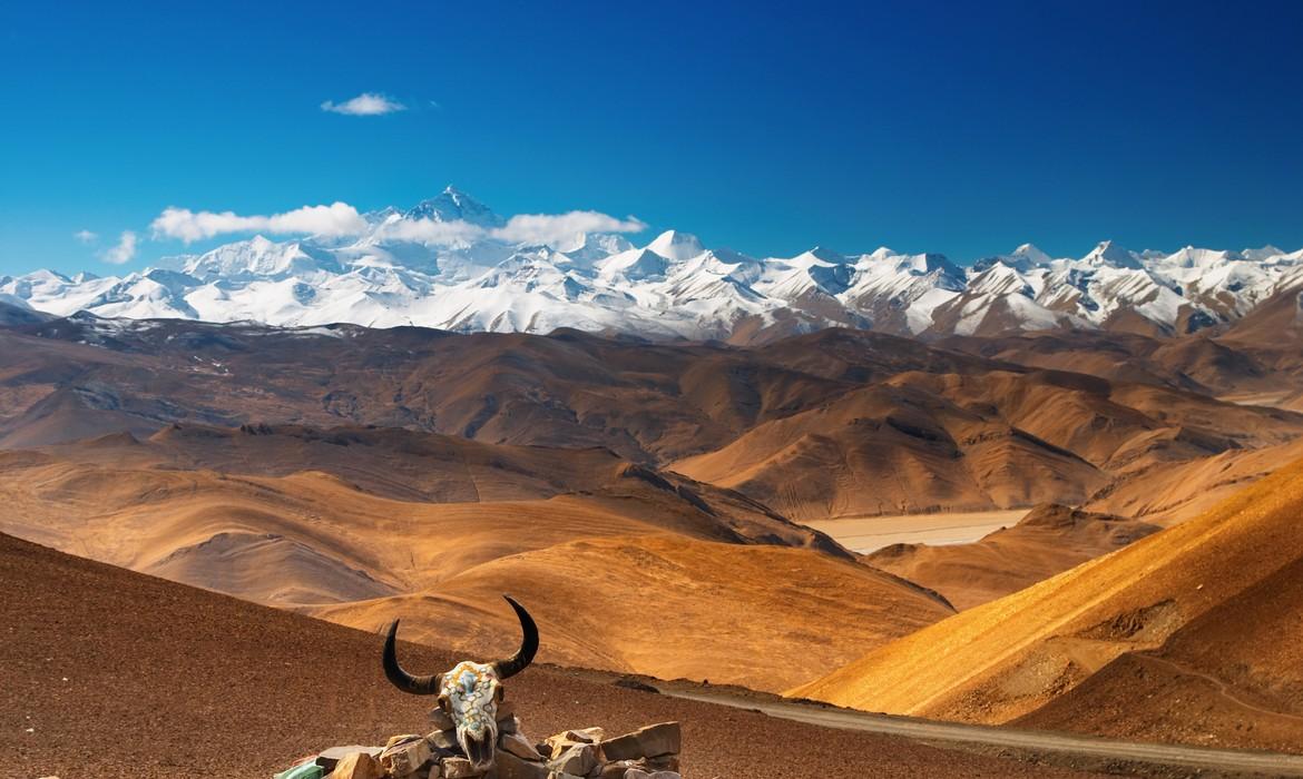 Mount Everest from Tibet