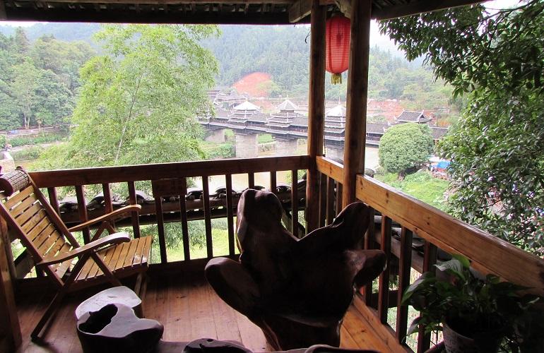 Balcony, Drum Tower Inn