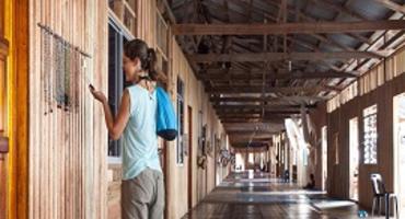 Longhouse, Batang Ai, Sarawak