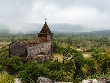 Abandoned church, Bokor