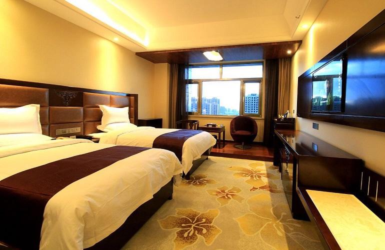 Bedroom, Lvzhou Holiday Inn