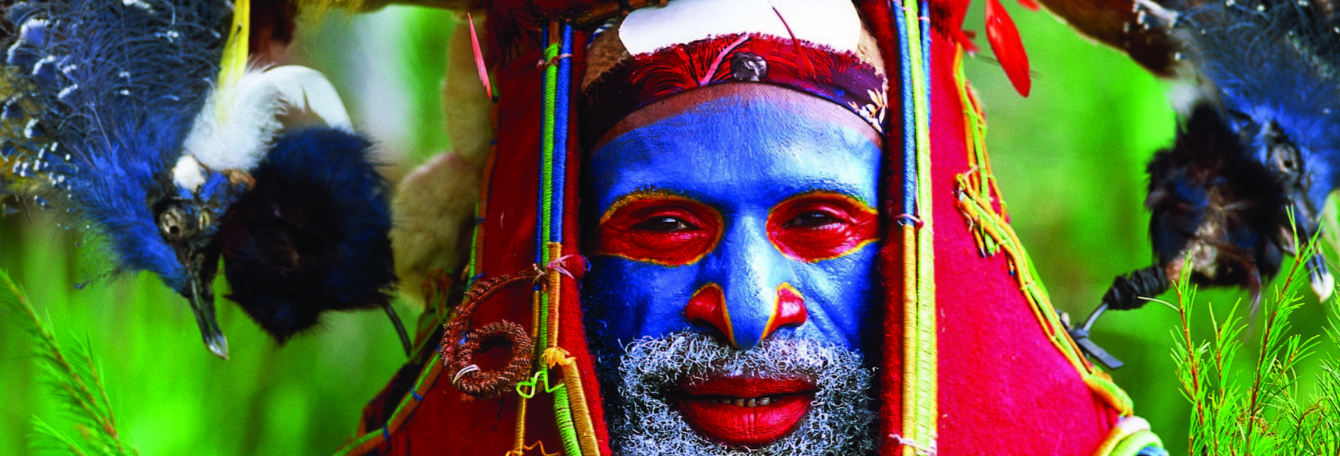 Warrior from Jiwaka Province, Goroka