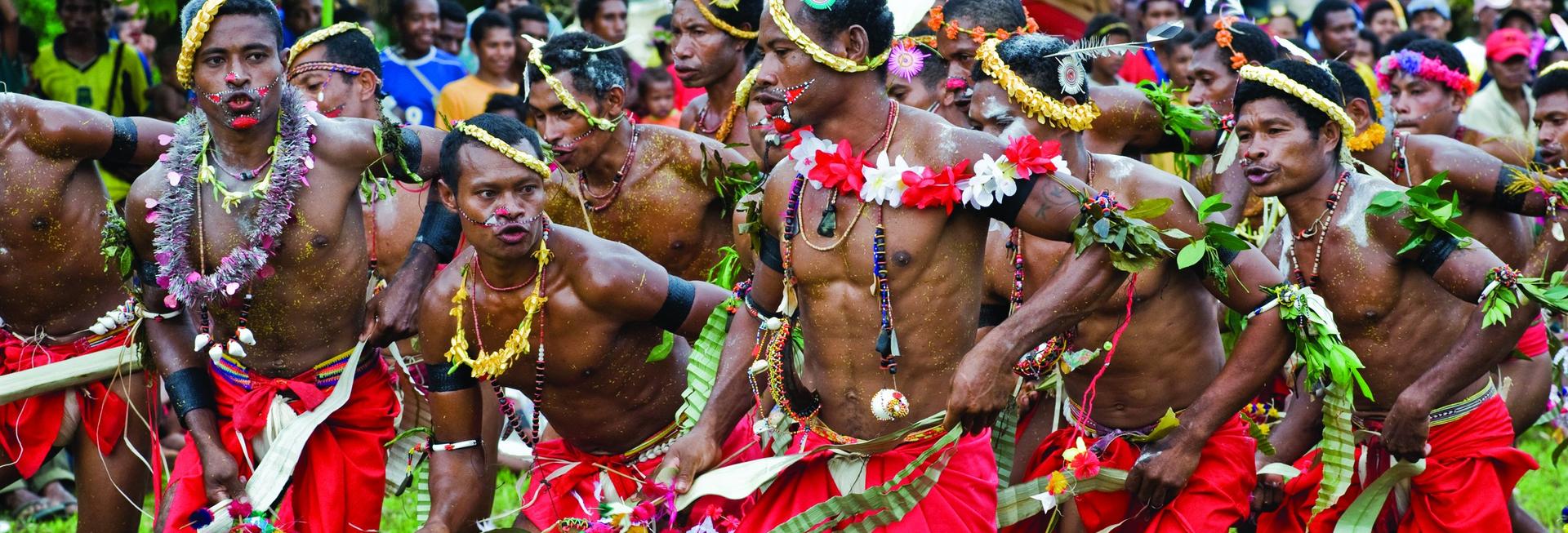 Dancers, Trobriand Islands