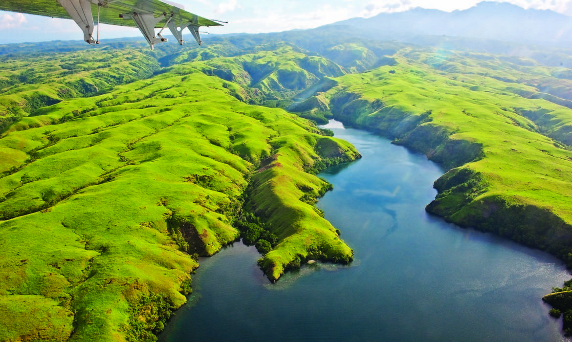 Landscape around Tufi