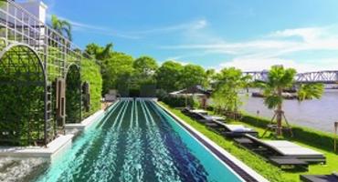 Infinity pool, The Siam Hotel, Bangkok