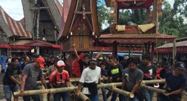 Toraja funeral ceremony