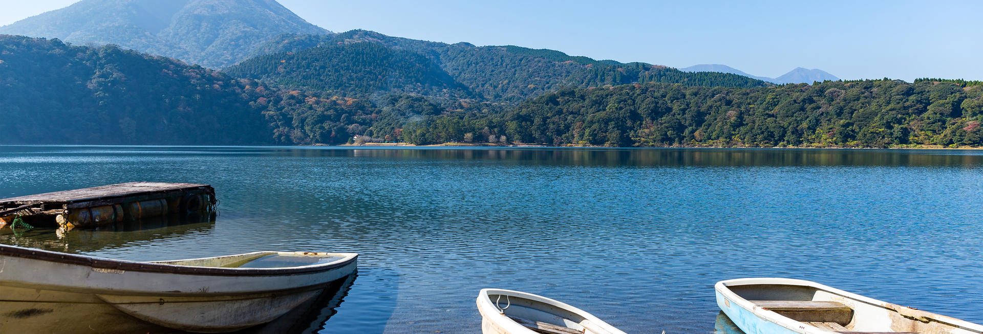 Lake and Mountain, Kirishima