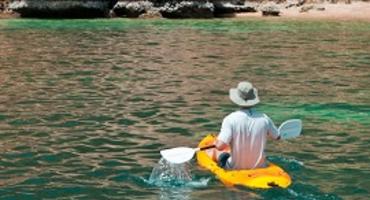 Kayaking in Muscat