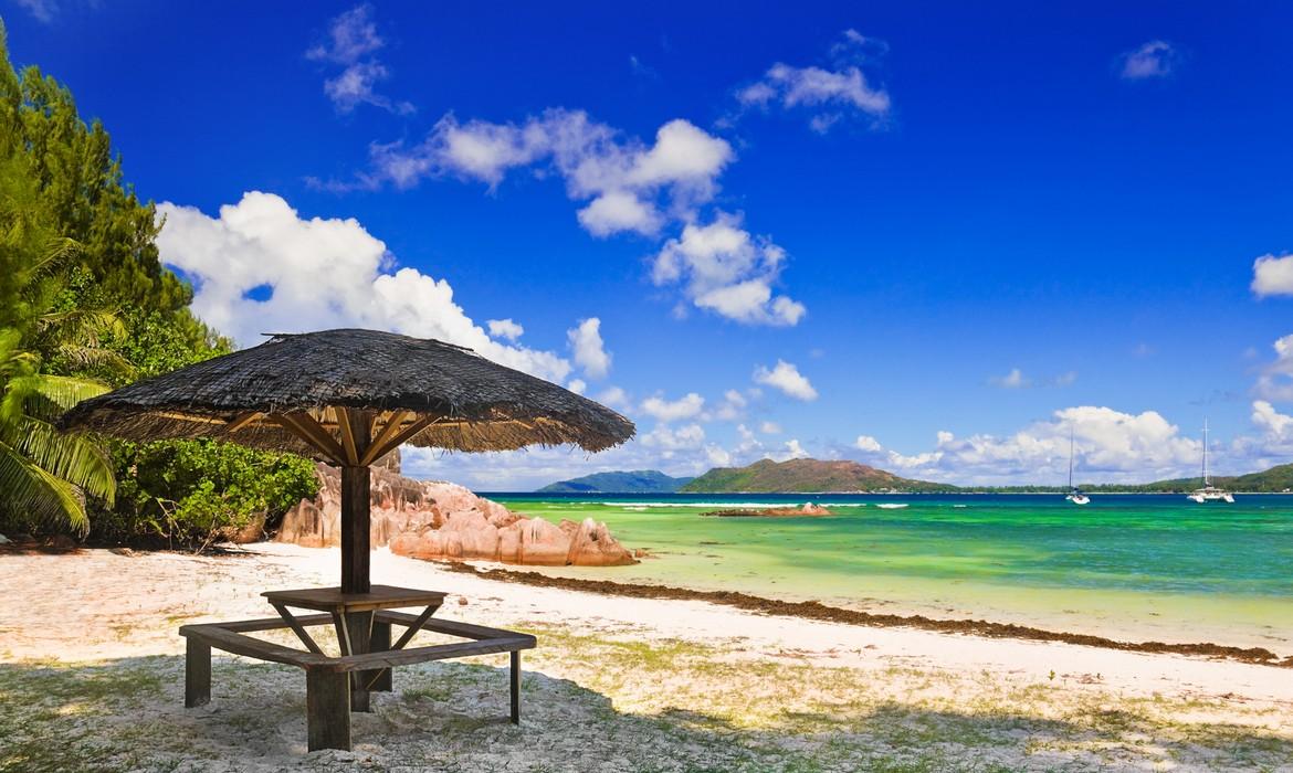 Beach, Curieuse Island