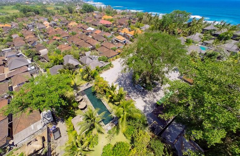 Aerial view, Villa Belong Dua