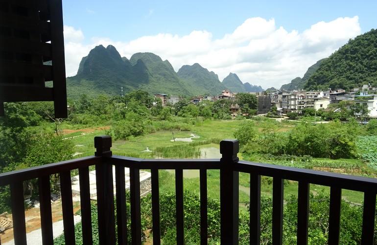 Balcony, Family Suite, Yangshuo Mountain Nest Boutique Hotel