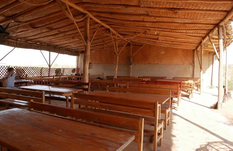 Dining Area, Yurt Camp