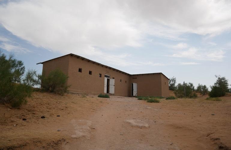 Shared bathrooms, Yurt Camp
