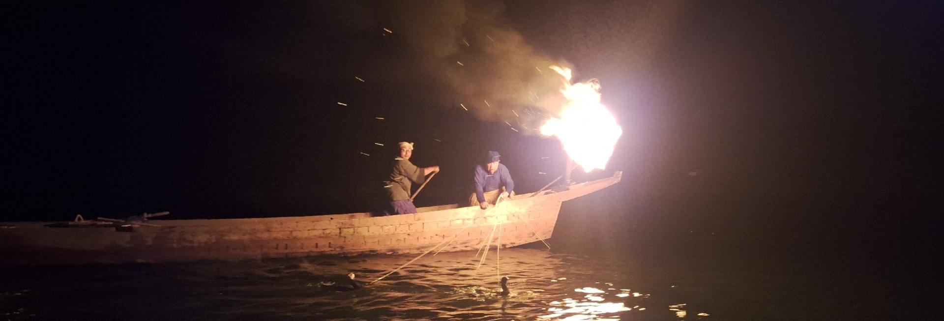 Cormorant Fishing, Nagaragawa Onsen