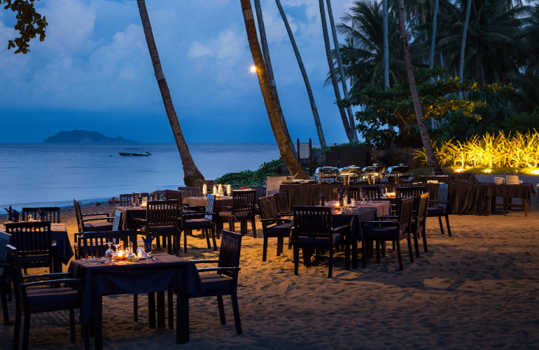 Dinner on the Beach