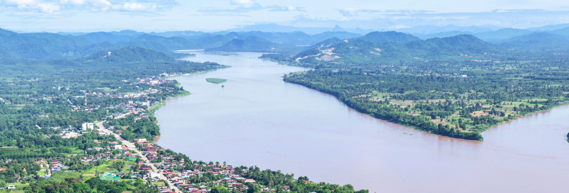 View from Skywalk at Wat Pha Tak Suea