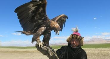 Eagle hunter, Kyrgyzstan