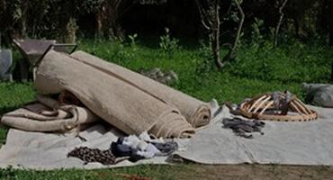 Yurt making, Kyrgyzstan