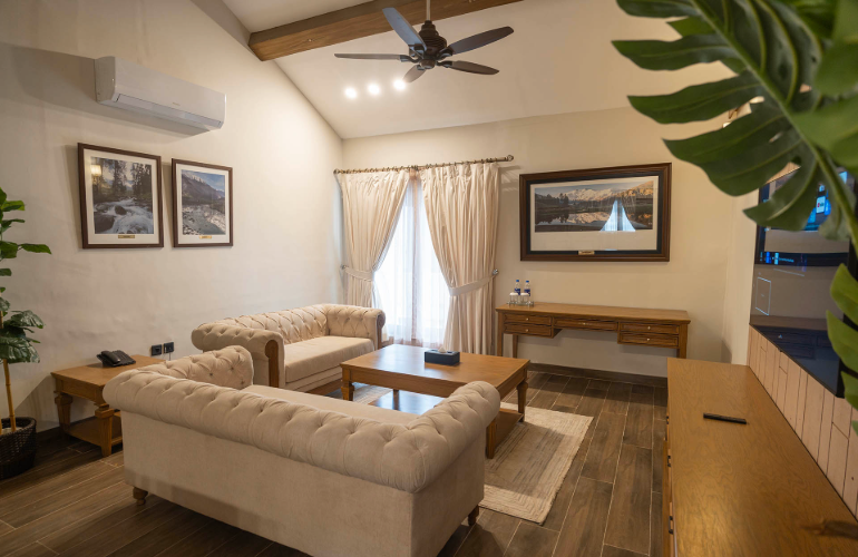 Presidential Suite living area
