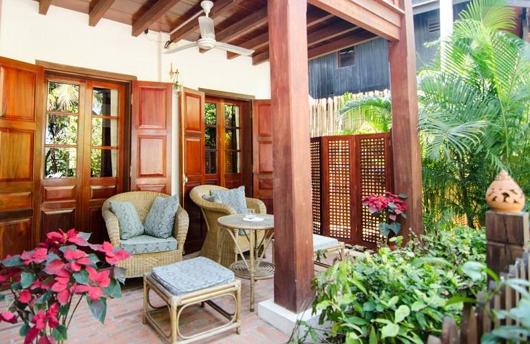 Superior room balcony, Mekong Riverview Hotel