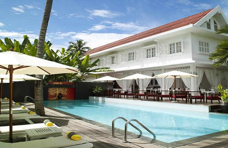 Swimming pool, Maison Souvannaphoum