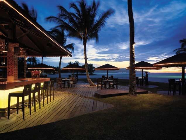 Sampan bar, Shangri-La Rasa Ria