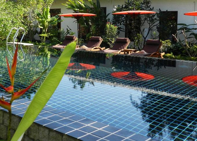 Swimming pool, Blue Bird Hotel Bagan