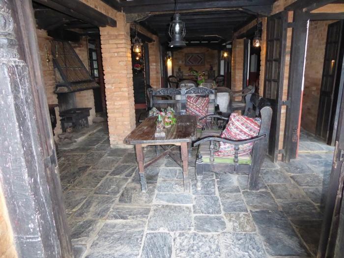 Dining area, The Old Inn