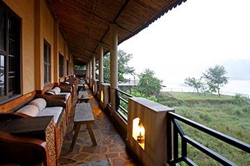 Terrace, Jungle Villa Resort
