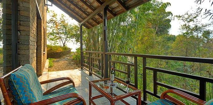 Terrace, Tiger Mountain Pokhara Lodge