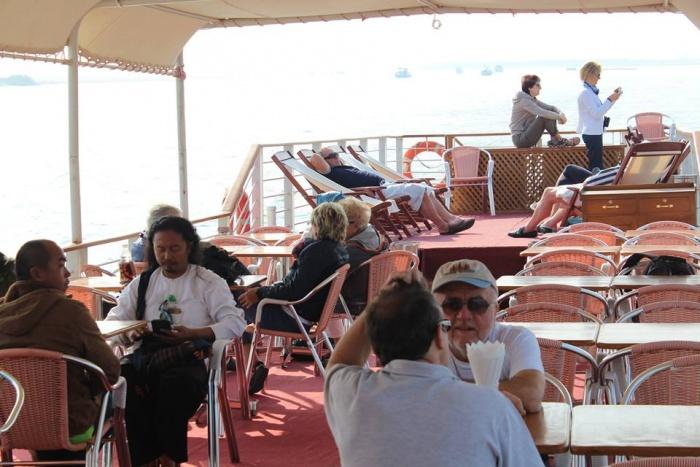 Exterior seating and sundeck