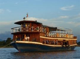 MS Hintha on the Irrawaddy