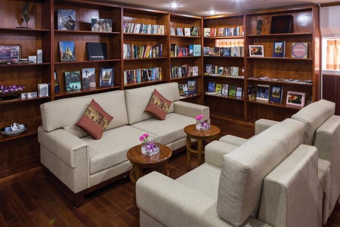 Library, Pandaw River Cruise