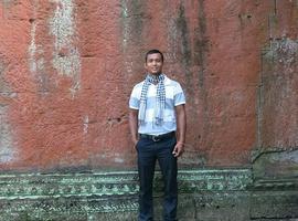 Our proud guide of the month, Mr Sinath