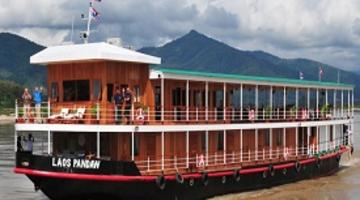 Pandaw cruise, Laos