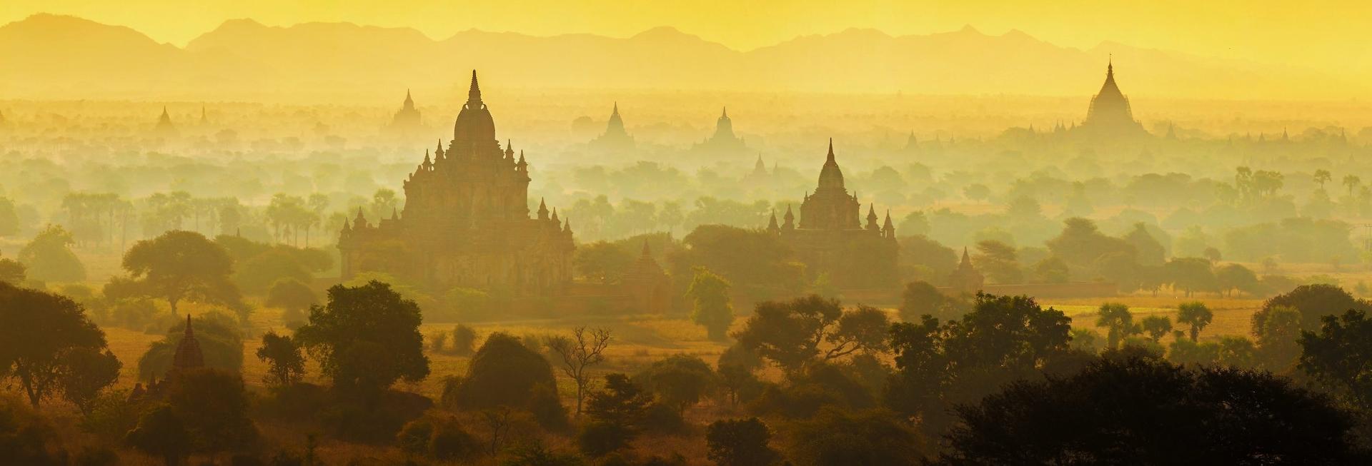 Bagan at sunrise