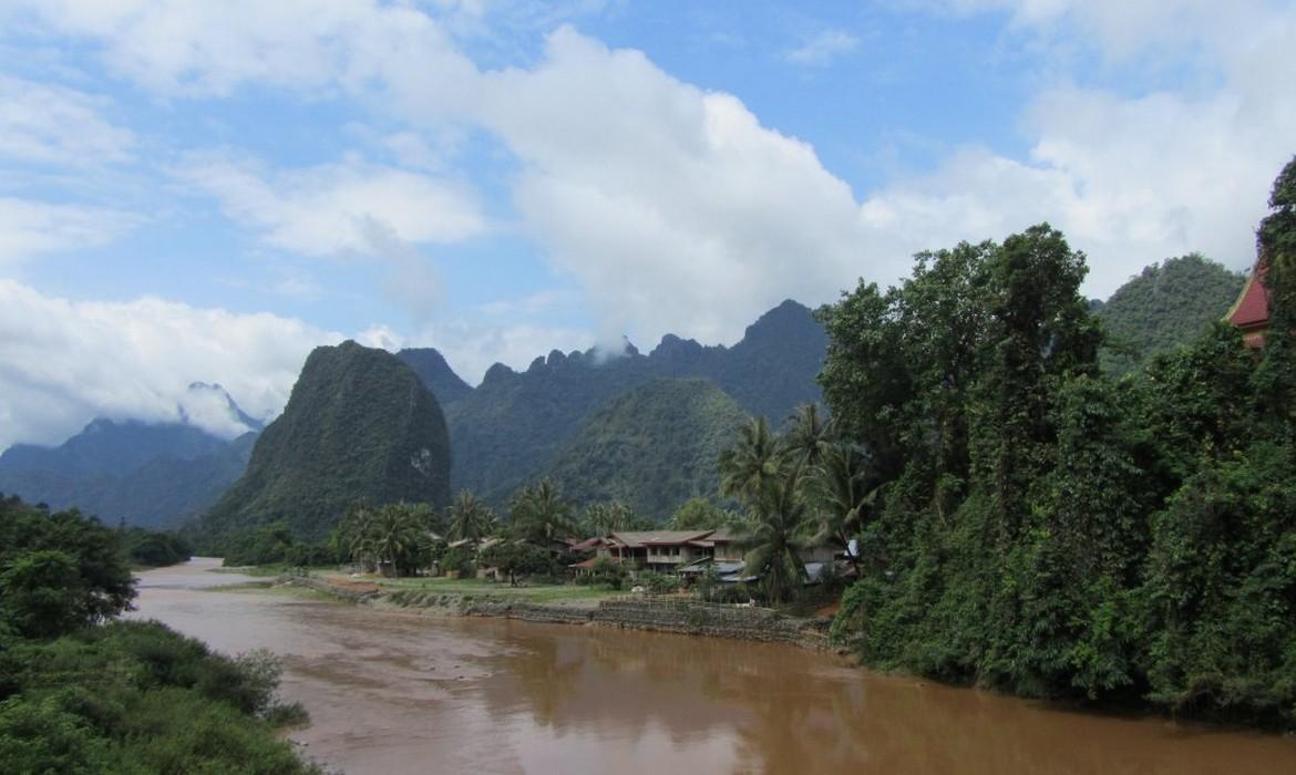 Karst peaks, Vang Vieng